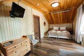 Стандартный четырехместный номер в Гостевом доме База Отдыха Любава